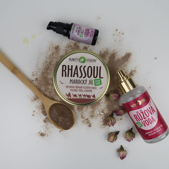 Růžová voda ze vzácné damašské růže